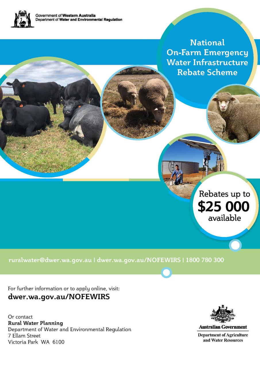 Rebates of up to $25,000 available for Livestock Farmers