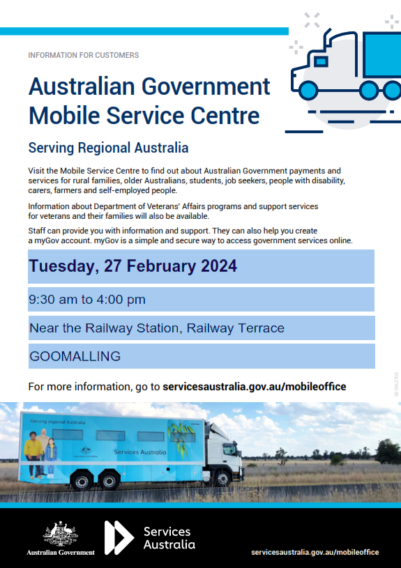 Services Australia Mobile Service Centre
