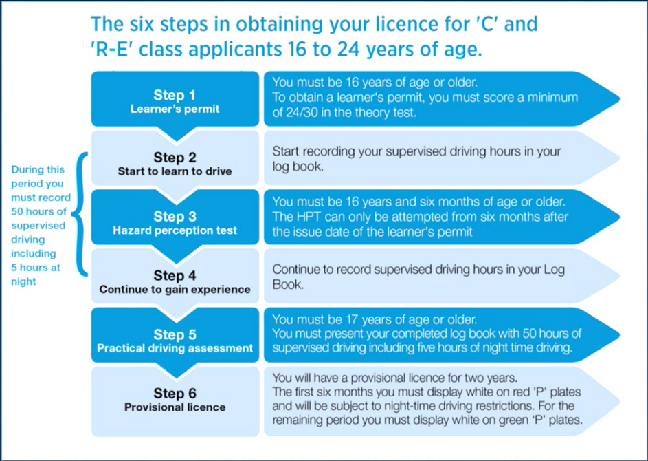 Driver's Licence Flowchart