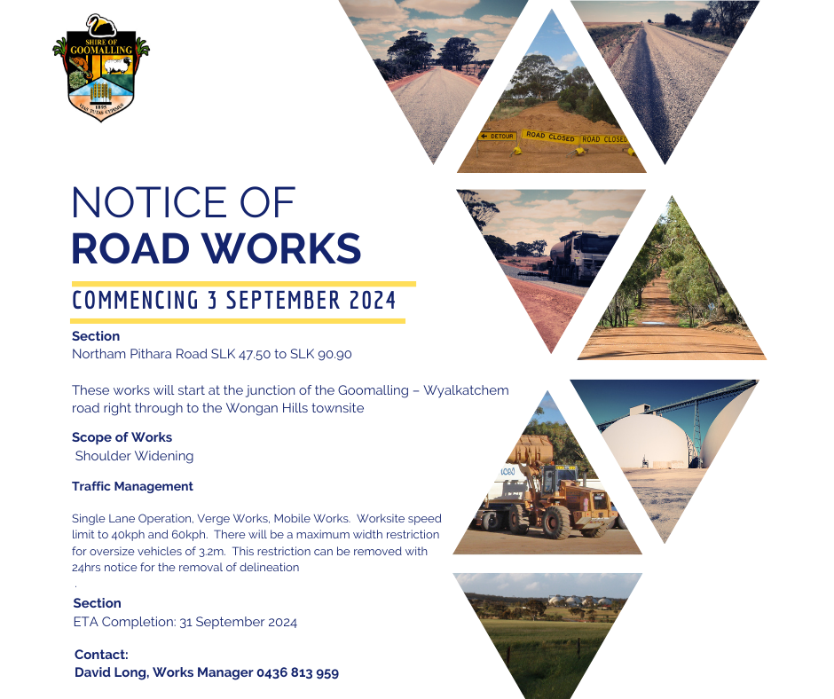 Roadworks Notice