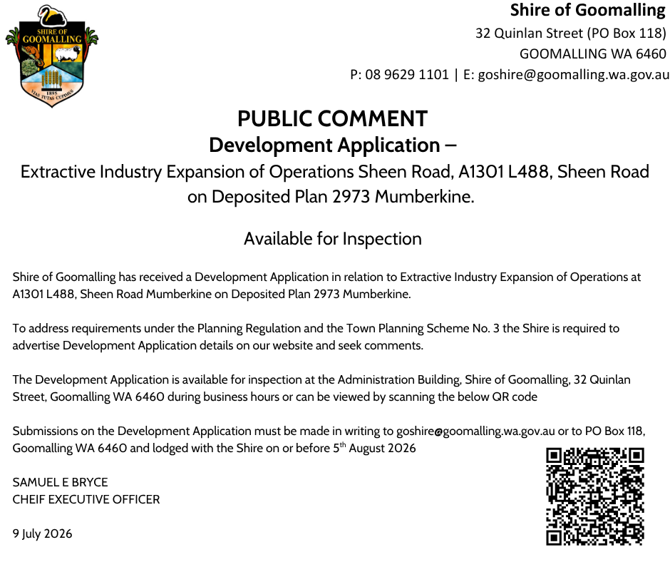 Public Notice
