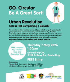 GO-Circular Be A Great Sort - Urban Revolution - Cold & Hot Composting |