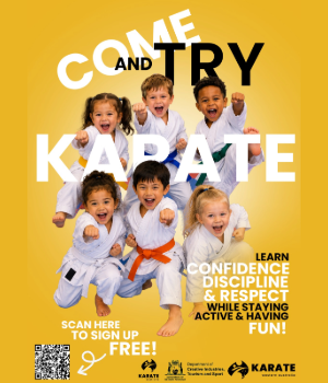FREE Statewide Come and Try Karate Day