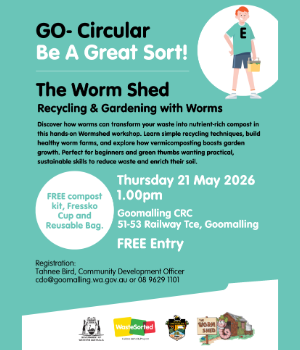 GO-Circular Be A Great Sort - The Worm Shed - Recycling & Gardening with