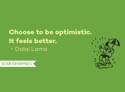 Optimistic October Calendar