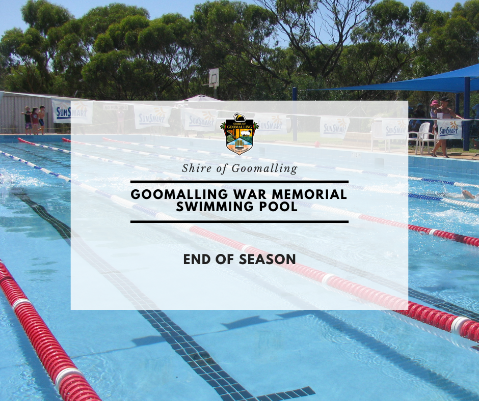 Swimming Pool Season Close