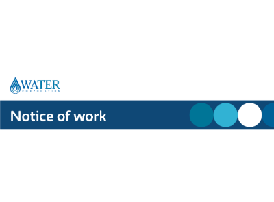 NOTICE OF PLANNED WATER SERVICES WORKS