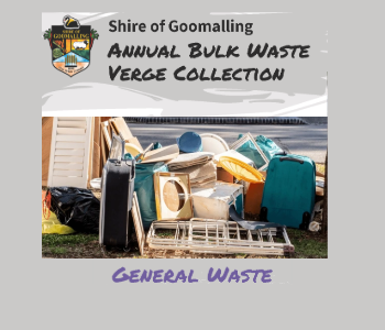 Annual Bulk Waste Verge Collection - General Waste