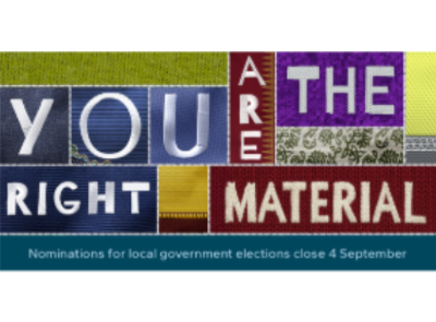 Nominations for local government elections close 4 September 2025